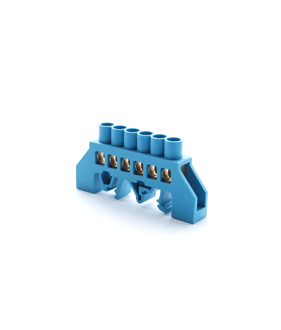 Earthing Connector with din rail holder type 4