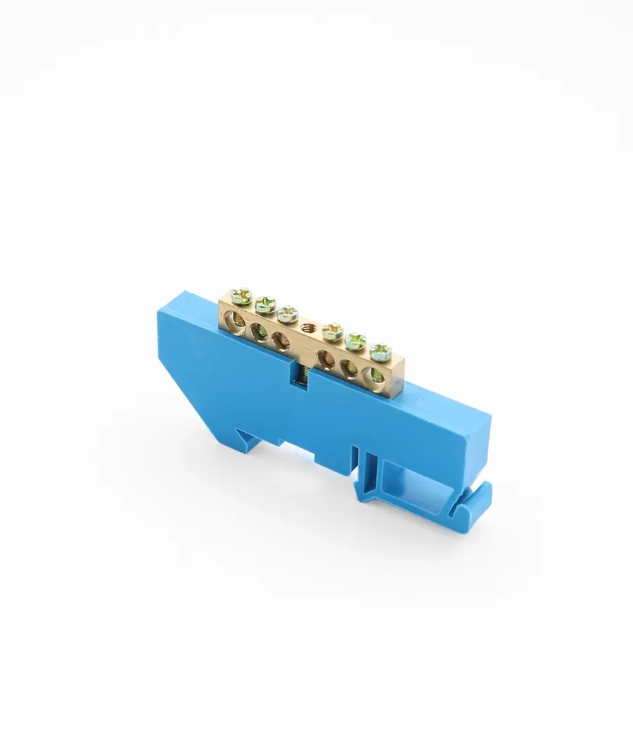 Earthing Connector with din rail holder type 2