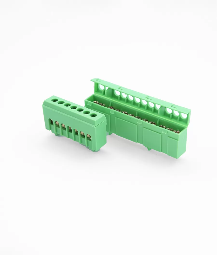 Earthing Connector with din rail holder type 3