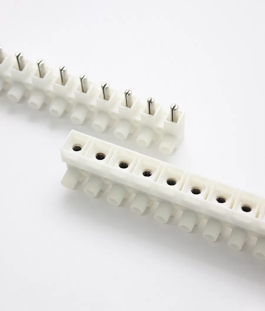 Male & Female Terminal Block /Plug-in Connector Strips -PA6 (Type 1)