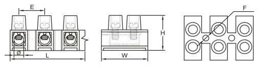 H Type Terminal Block-PE(pic2) H Type Terminal Block-PE(pic2)