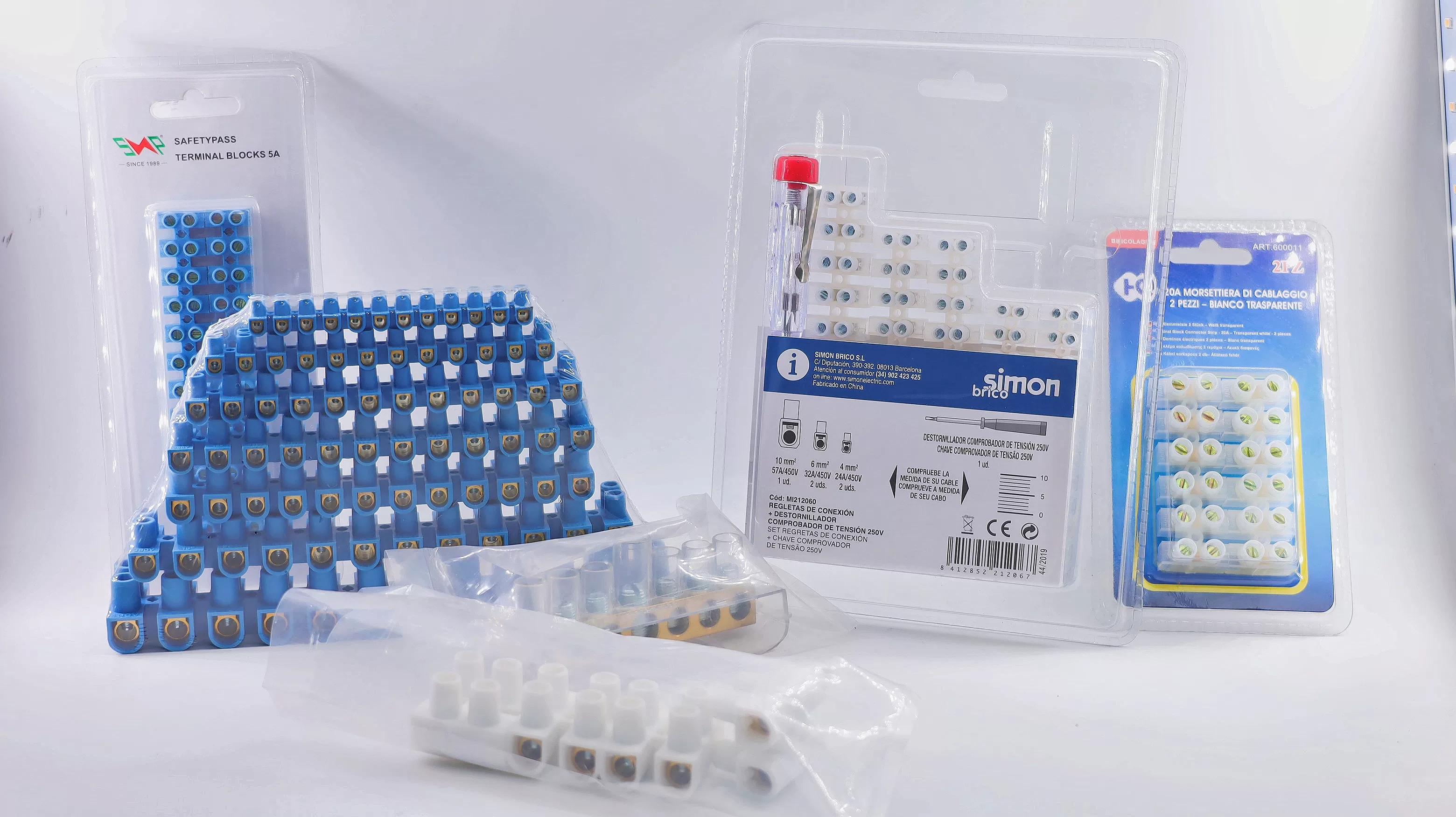 Antong Product Packaging | Customized Export Packing for Terminal Blocks & Electrical Accessories