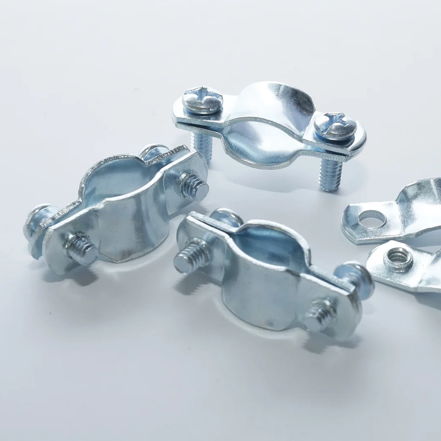 Galvanized Saddle Cable Clamp for Round Wire Fixing
