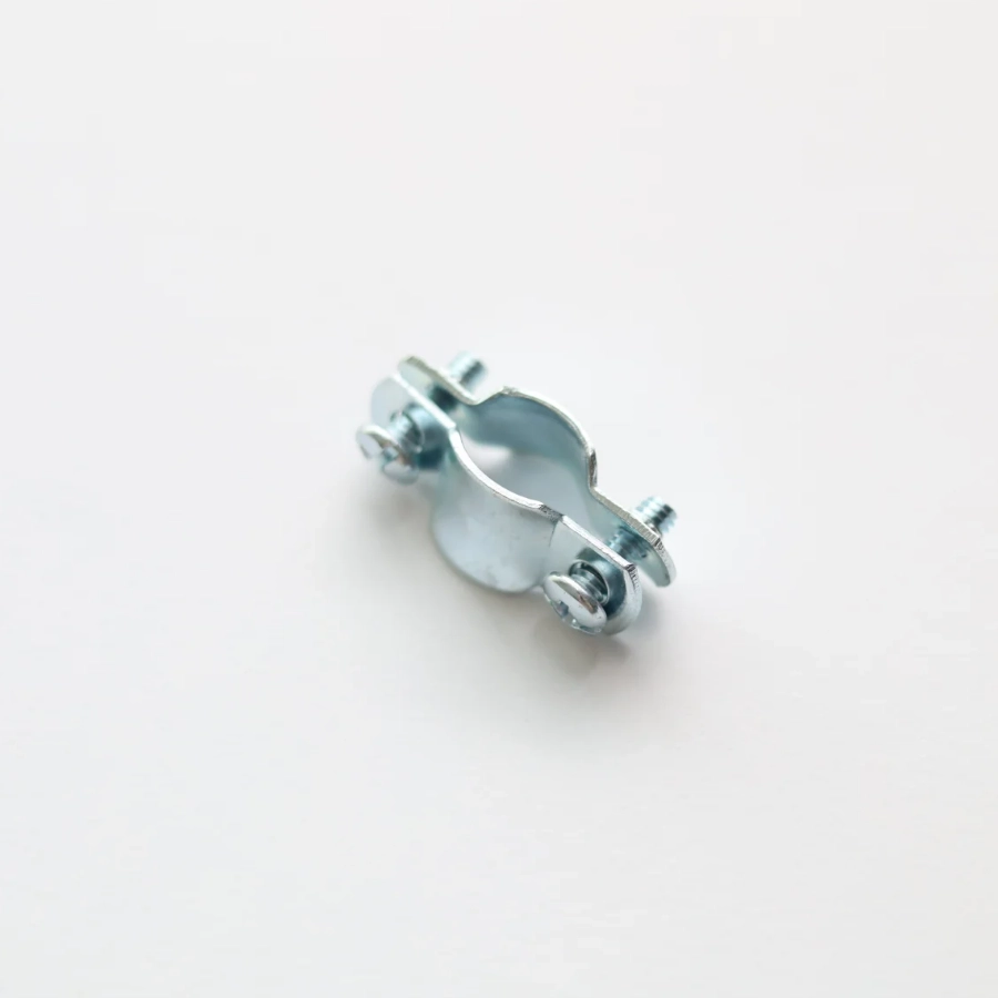 Galvanized Saddle Cable Clamp for Round Wire Fixing view 3
